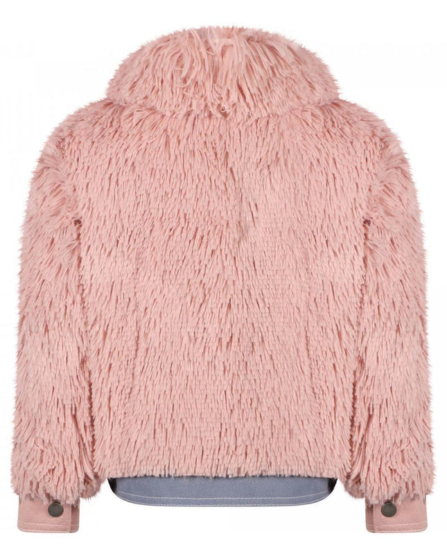 kids-atelier-pinolini-kid-girl-pink-fuzzy-denim-jacket-pwt14