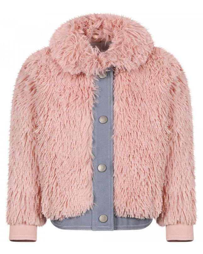 kids-atelier-pinolini-kid-girl-pink-fuzzy-denim-jacket-pwt14