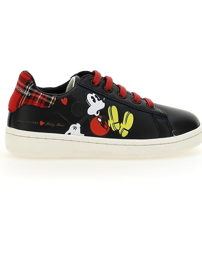 kids-atelier-moa-kid-baby-boy-black-mickey-plaid-tab-sneakers-mdk607