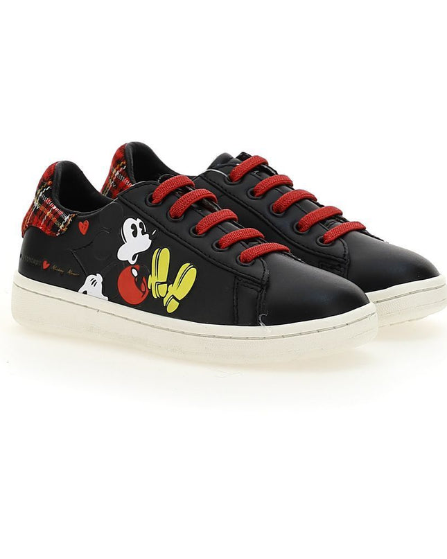 kids-atelier-moa-kid-baby-boy-black-mickey-plaid-tab-sneakers-mdk607