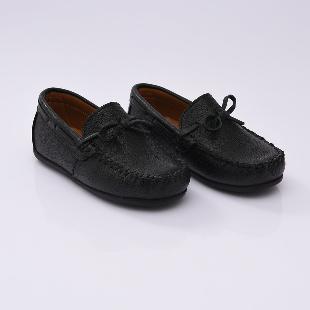 Black Moccasin Loafers