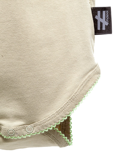 Khaki Frill Bodysuit Outfit