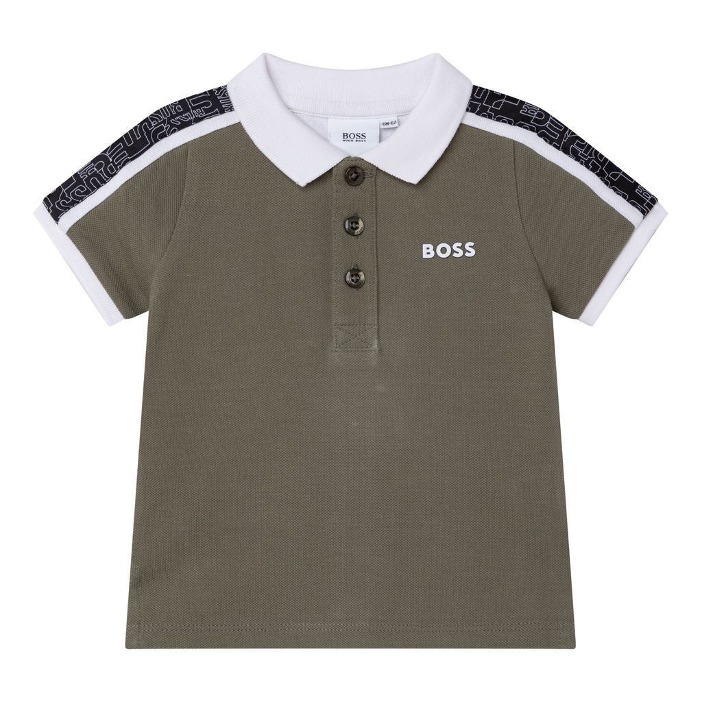 boss-Green Logo Polo-j05924-10b
