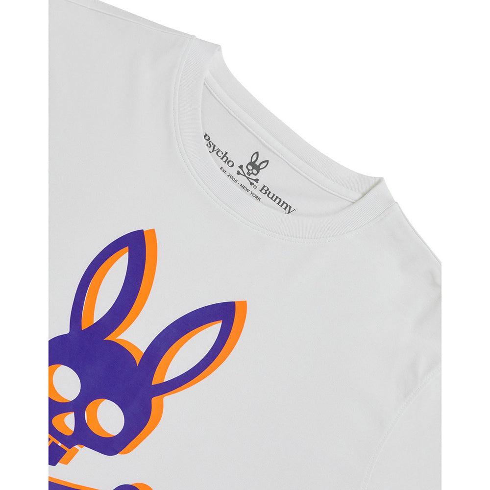 psycho-bunny-White Logo Long Sleeves T-Shirt-b0t229s1pc-100-Boy-Girl
