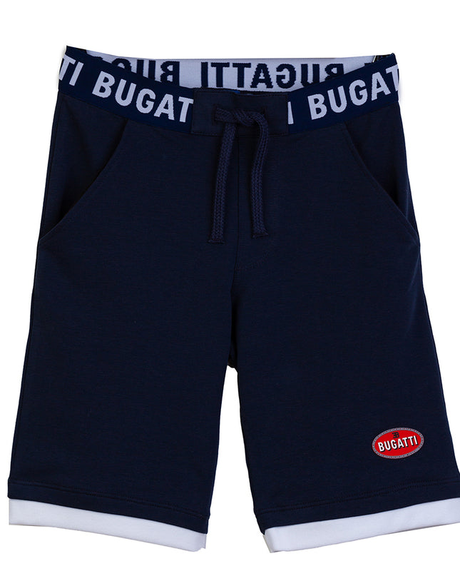 Navy Logo Shorts