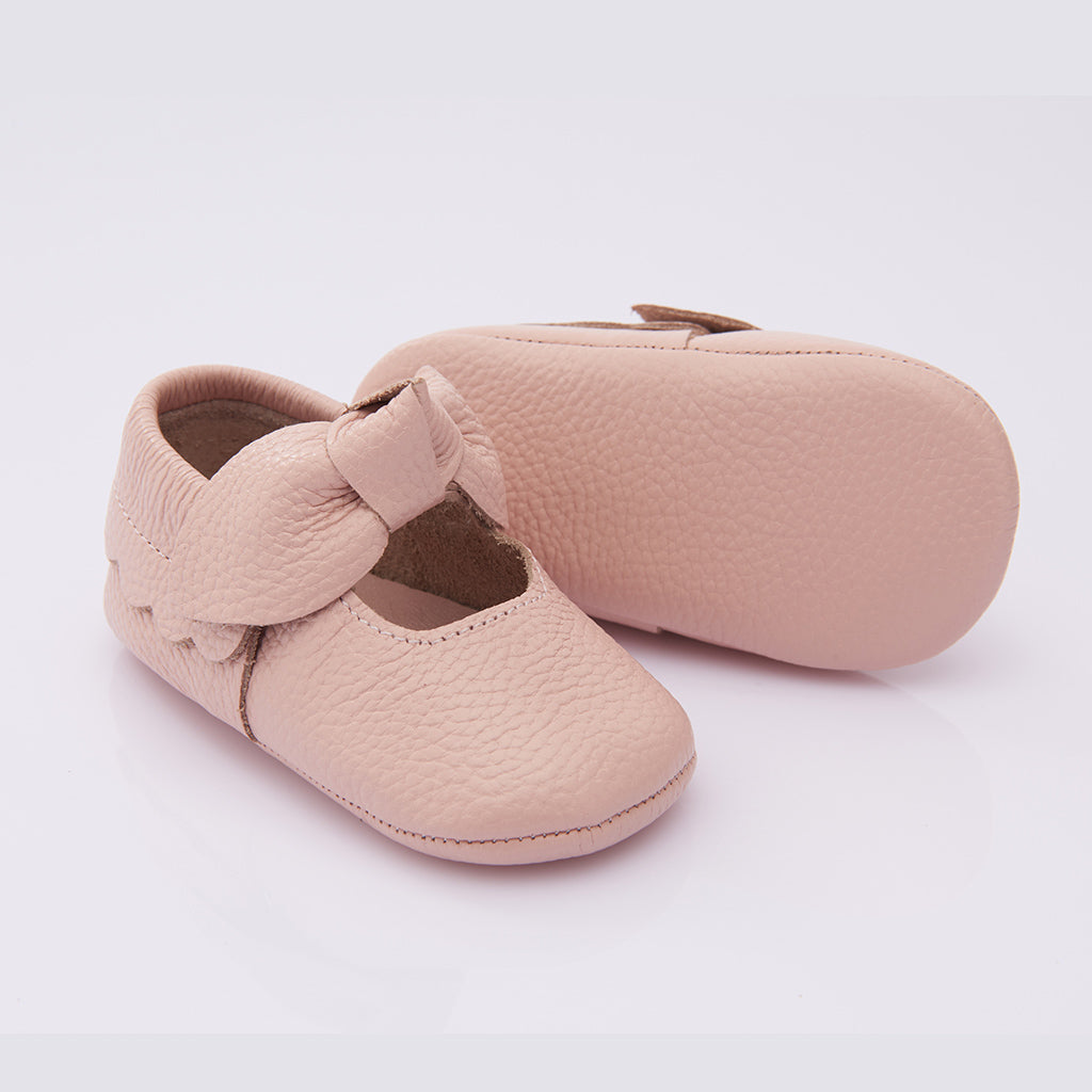 Pink Bow Mary Jane Booties