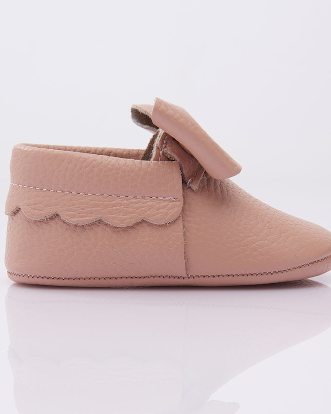 Pink Bow Booties