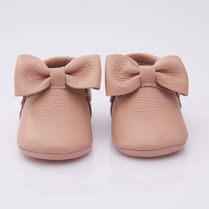 Pink Bow Booties