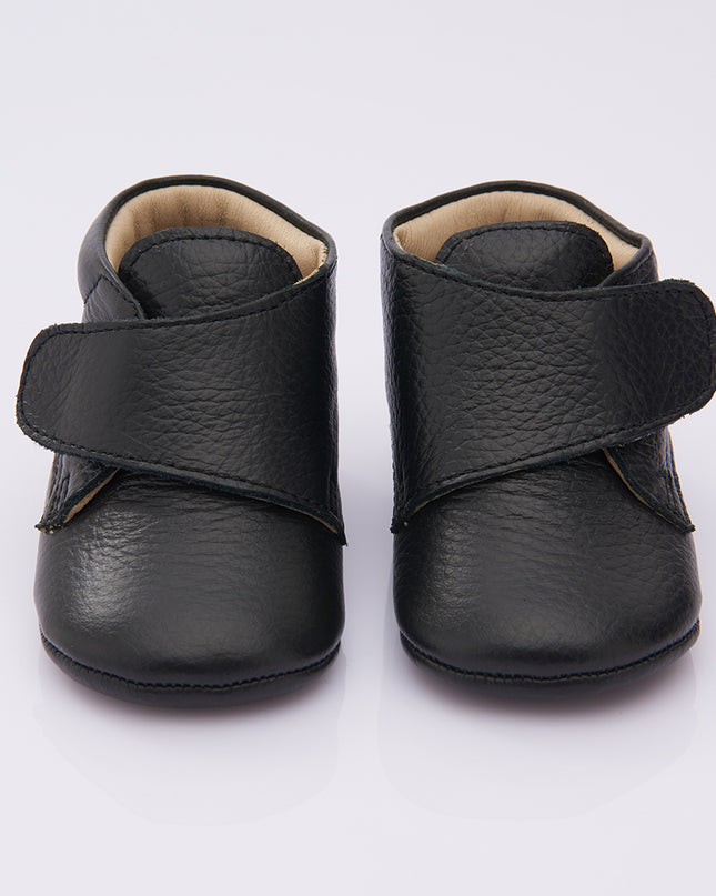 Black Strap Ankle Booties