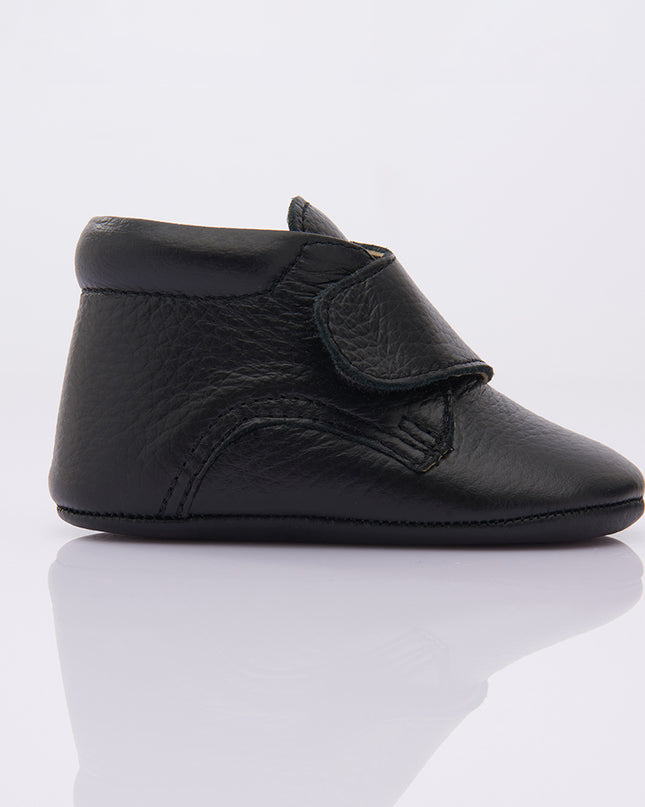 Black Strap Ankle Booties