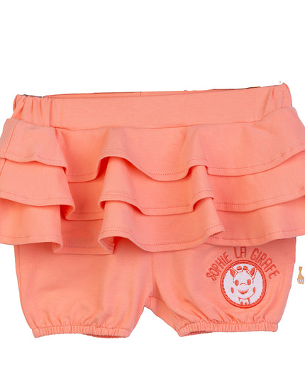 kids-atelier-slg-baby-girl-peach-ruffle-logo-shorts-43021-452