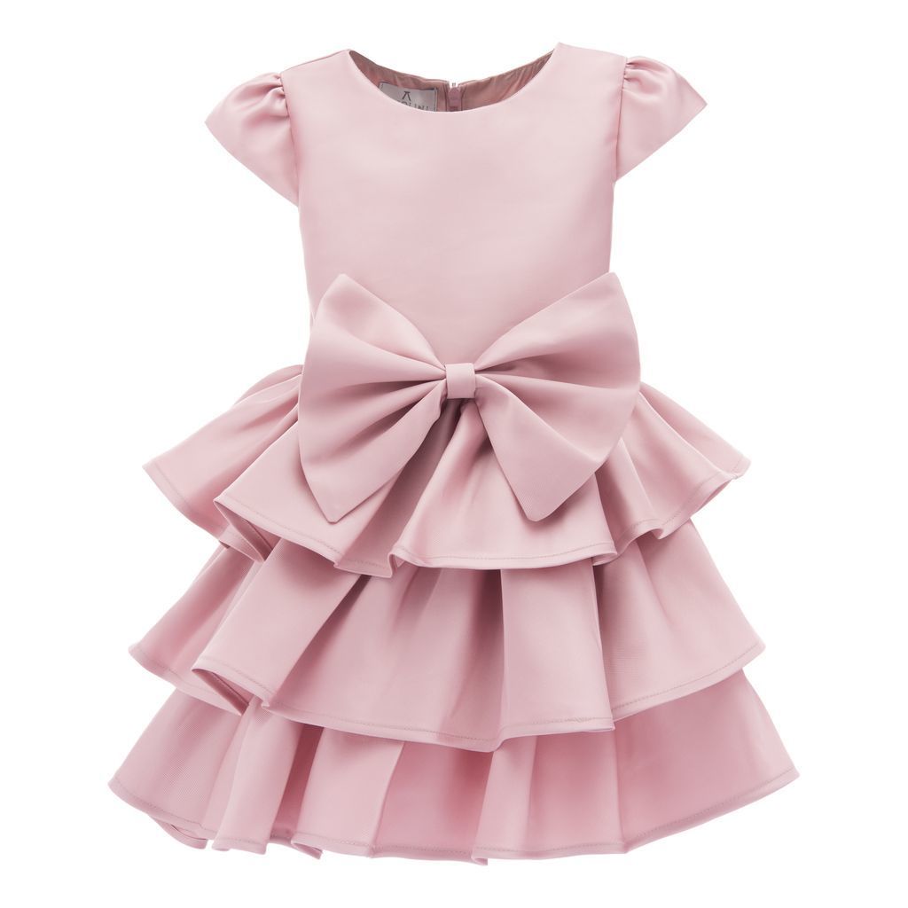 kids-atelier-pinolini-kid-girl-pink-satin-ruffle-bow-dress-dss03