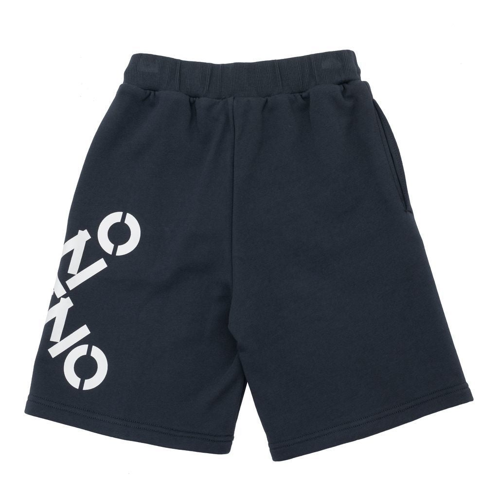 kenzo-Charcoal Gray Shorts-k24231-82
