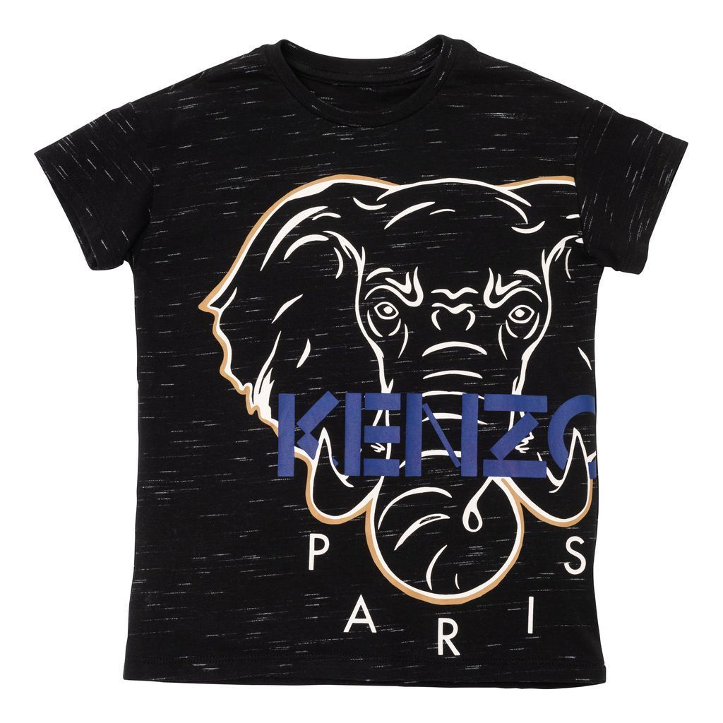 kenzo-Charcoal Gray T-Shirt -k25632-09f