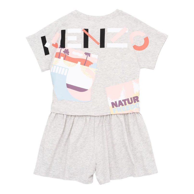 kenzo-Light Gray Dress-k14203-a10