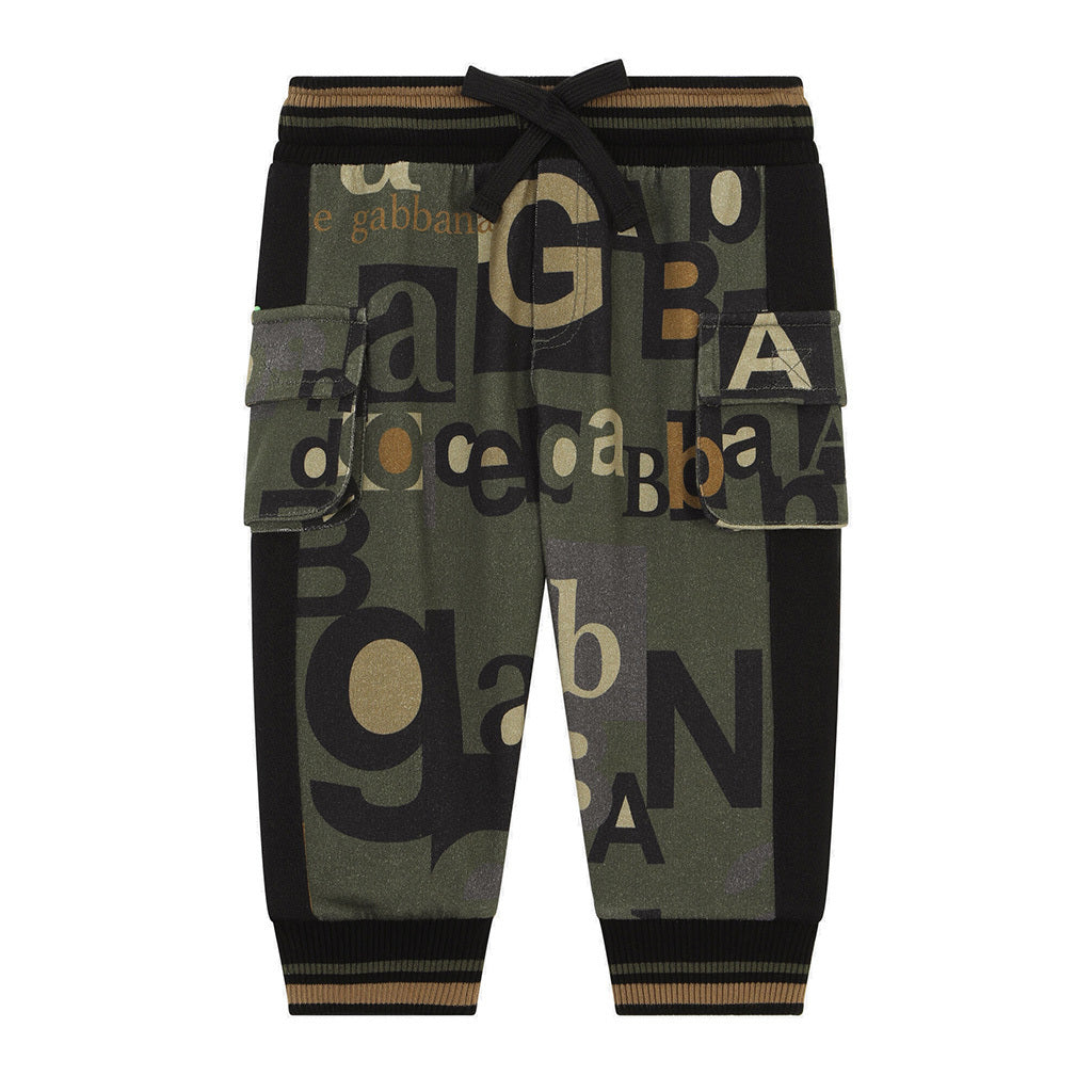 Army Green Sweatpants - kids atelier