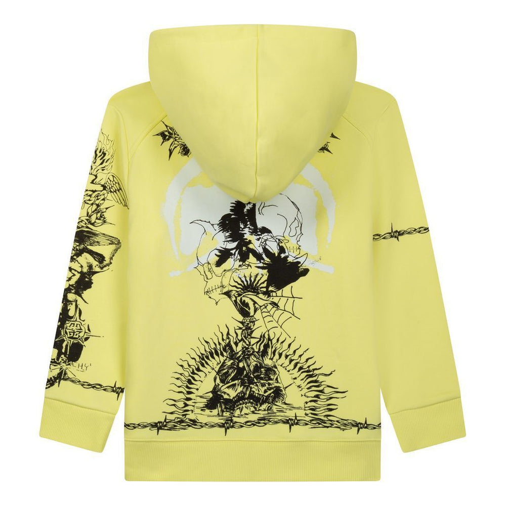 givenchy-Yellow Hoodie-h25345-532