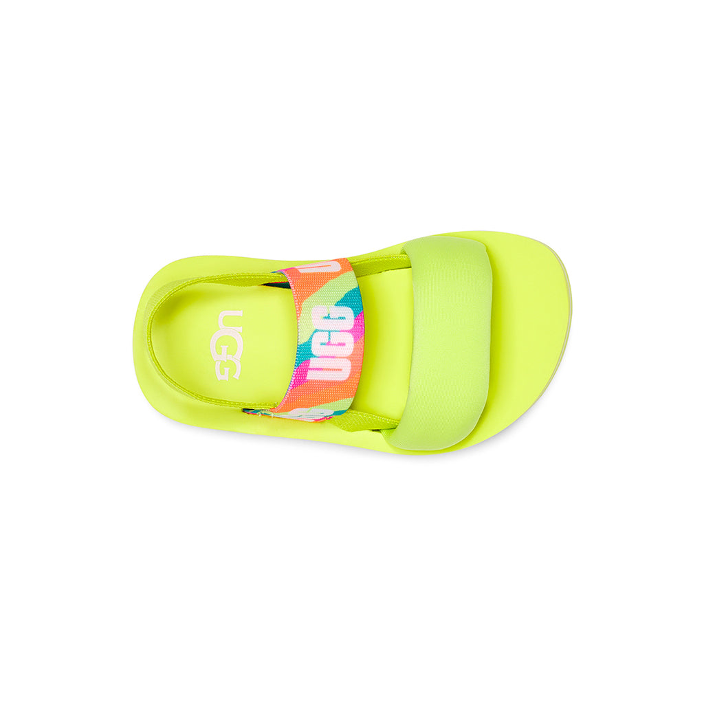 Lime Green Zuma Sling Toddler Sandals - kids atelier