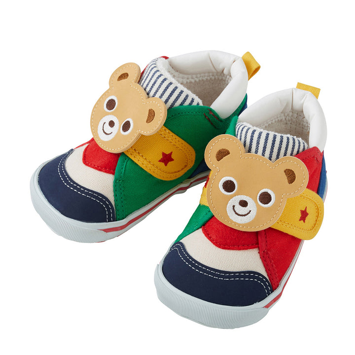miki-Multicolor Bear Shoes-13-9303-829-87