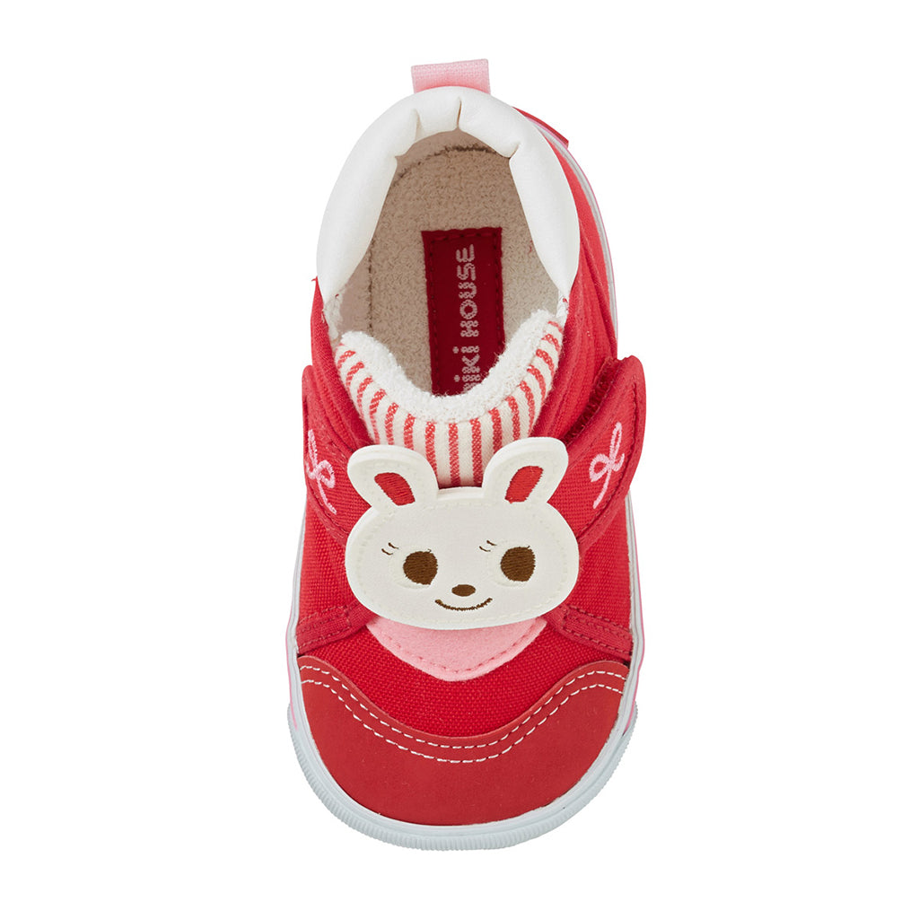 miki-Red Bunny Shoes-13-9303-829-02