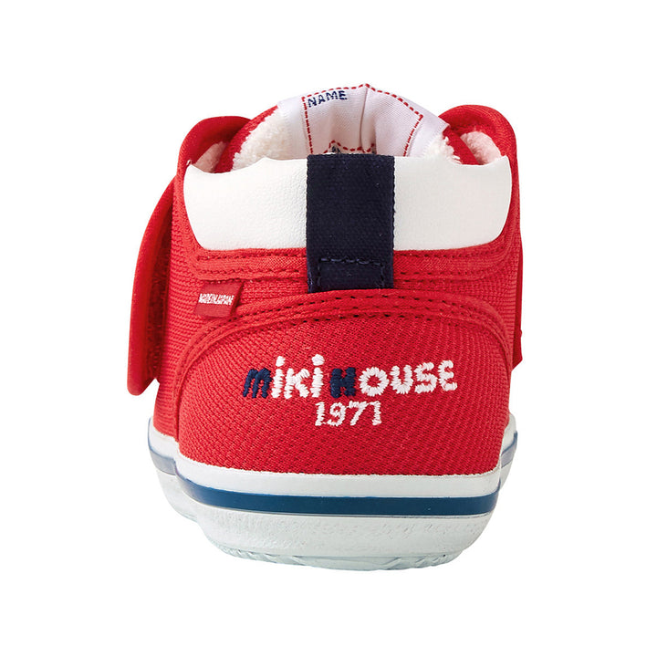 miki-Red Strap Logo Shoes-10-9374-387-02