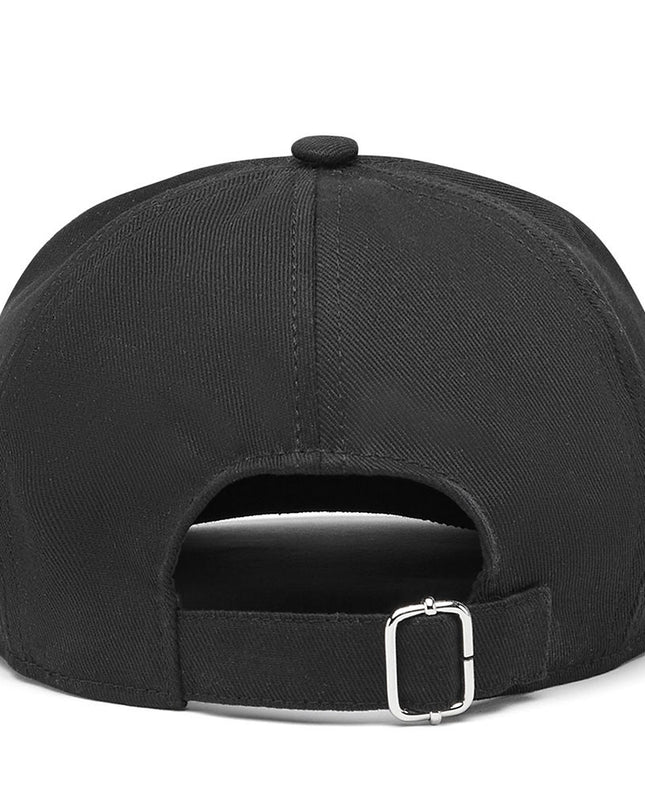 philipp-plein-Black Hexagon Logo Hatt-2ux001-loa04-60100