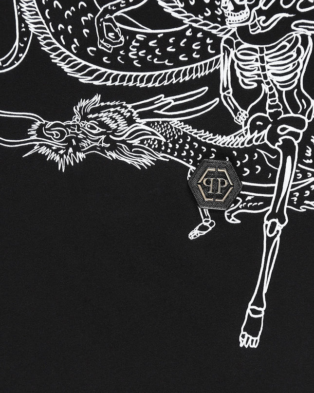 philipp-plein-Gothic Plein short-sleeve T-shirt-2um004-laa23-60100