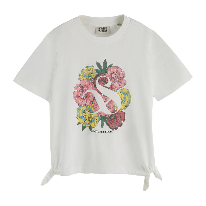 kids-atelier-scotch-soda-kid-girl-off-white-floral-knotted-graphic-t-shirt-166661-0001
