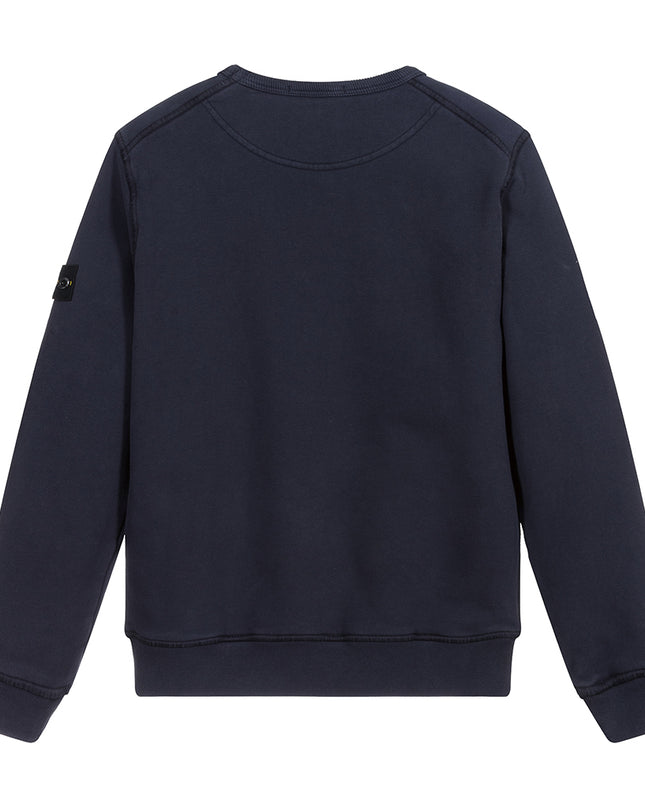 Navy Blue Crewneck Sweatshirt