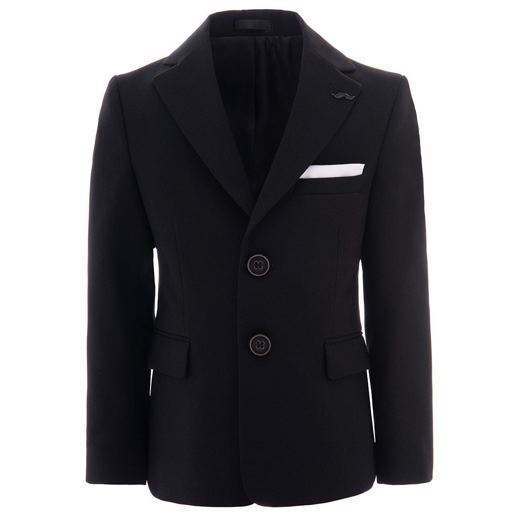 kids-atelier-moustache-kid-boy-black-twill-peak-lapel-blazer-22m20-black