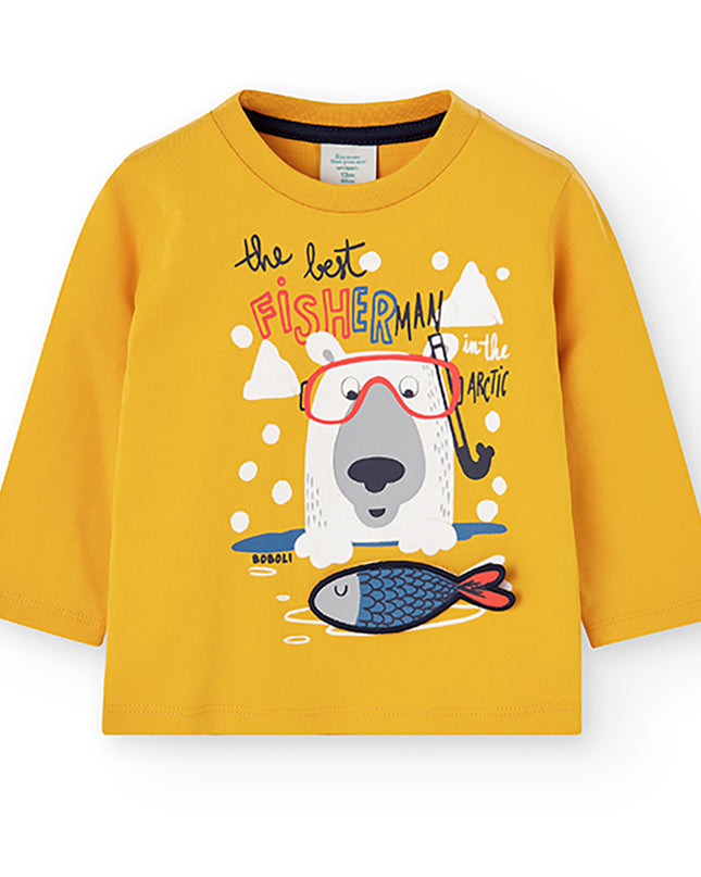 kids-atelier-boboli-kid-boy-yellow-polar-bear-graphic-t-shirt-305064-1163