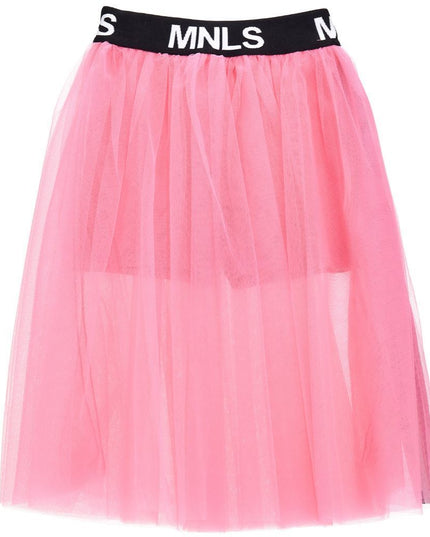 monnalisa-Pink Tulle Skirt-110707-t9945-0095_kids atelier