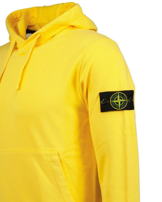Stone Island-Hooded Quarter Zip