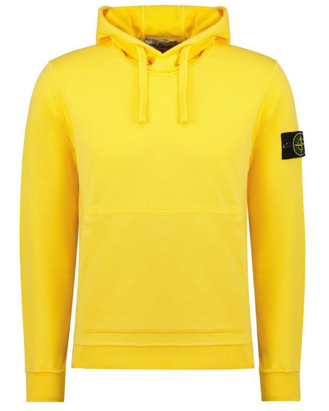 Stone Island-Hooded Quarter Zip
