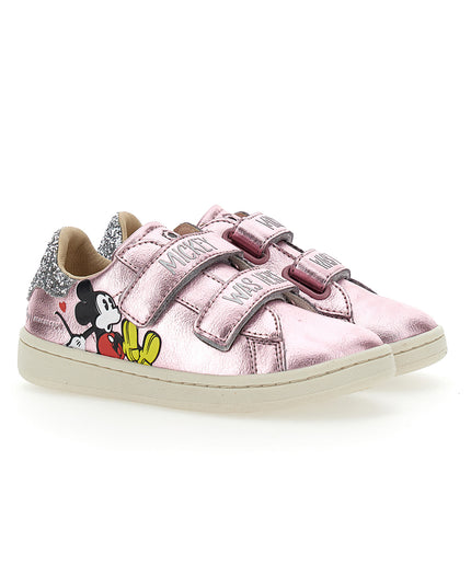 kids-atelier-moa-kid-baby-girl-pink-mickey-glitter-tab-velcro-sneakers-mdk807