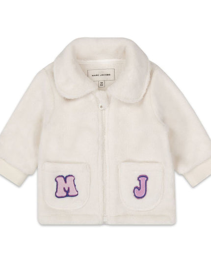 mj-w98154-148-White Cardigan & Pink Trousers Set
