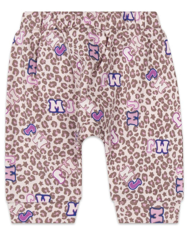 mj-w98154-148-White Cardigan & Pink Trousers Set