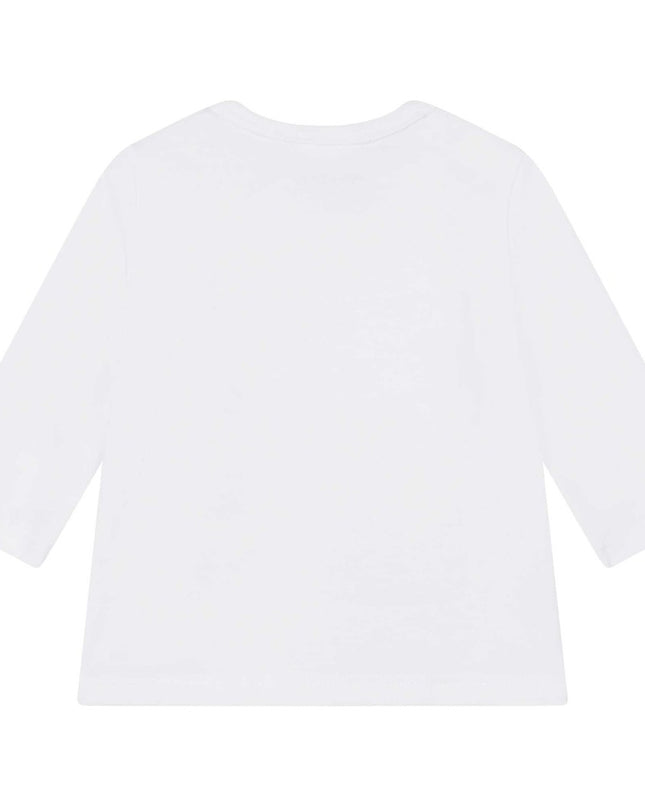 kenzo-White & Pink T-Shirt + Trouser Set-k98087-10p
