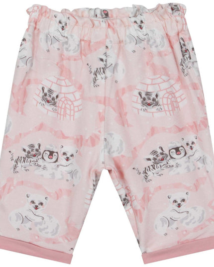 kenzo-White & Pink T-Shirt + Trouser Set-k98087-10p