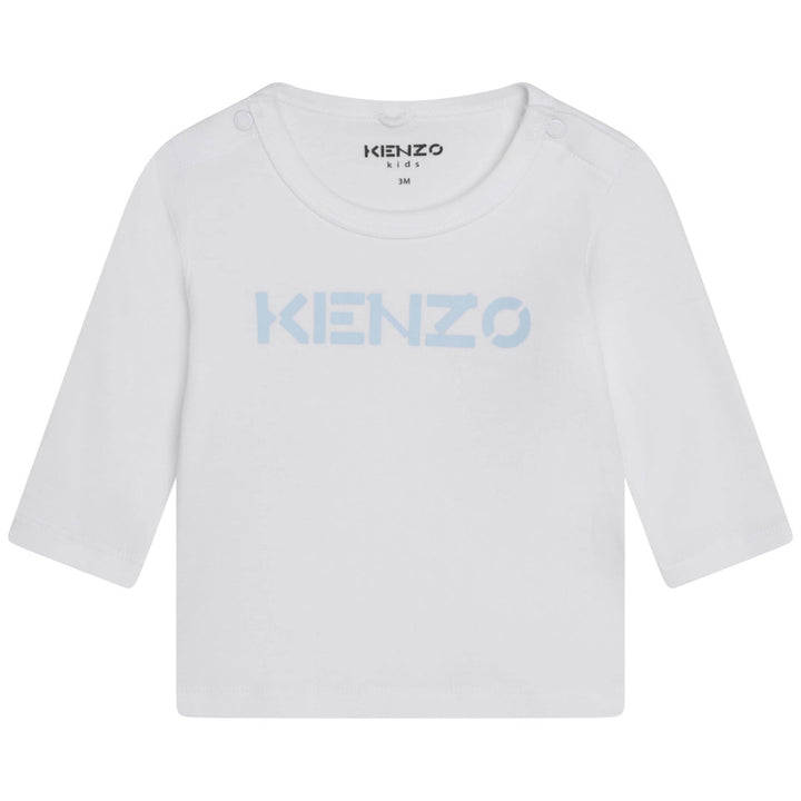 kenzo-Blue Dungaree Set-k98080-78b
