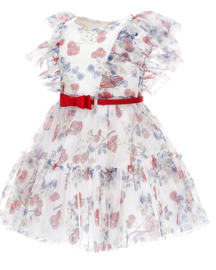 monnalisa-19a901-1030-0099-White Cherry Dress