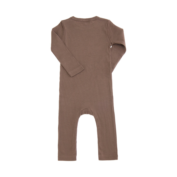 kids-atelier-banblu-gender-neutral-unisex-baby-girl-boy-brown-khaki-ls-modal-romper-51175-khaki