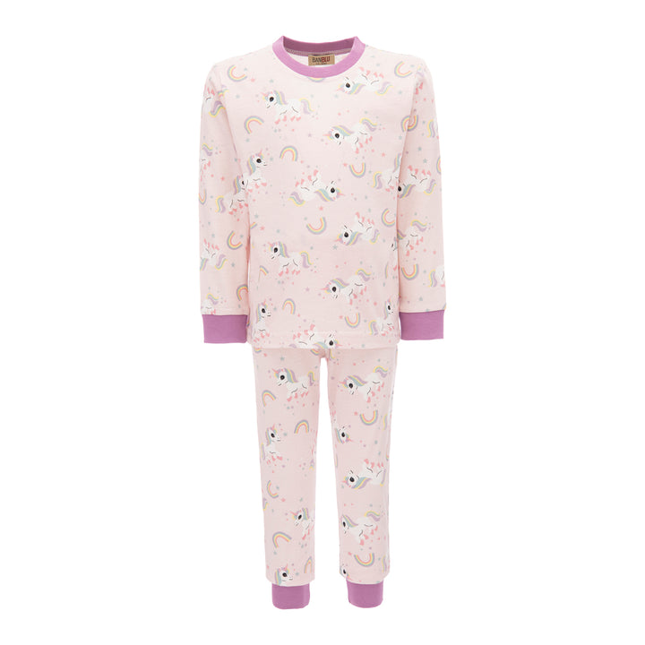 kids-atelier-banblu-kid-girl-pink-unicorn-rainbow-print-pj-set-bb22013