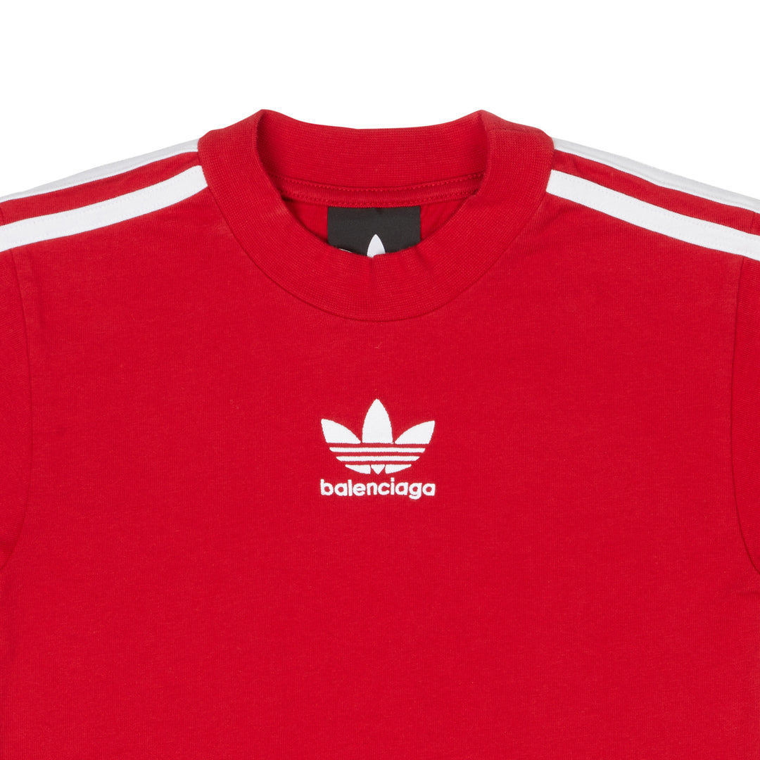 Red Balenciaga x Adidas T-Shirt