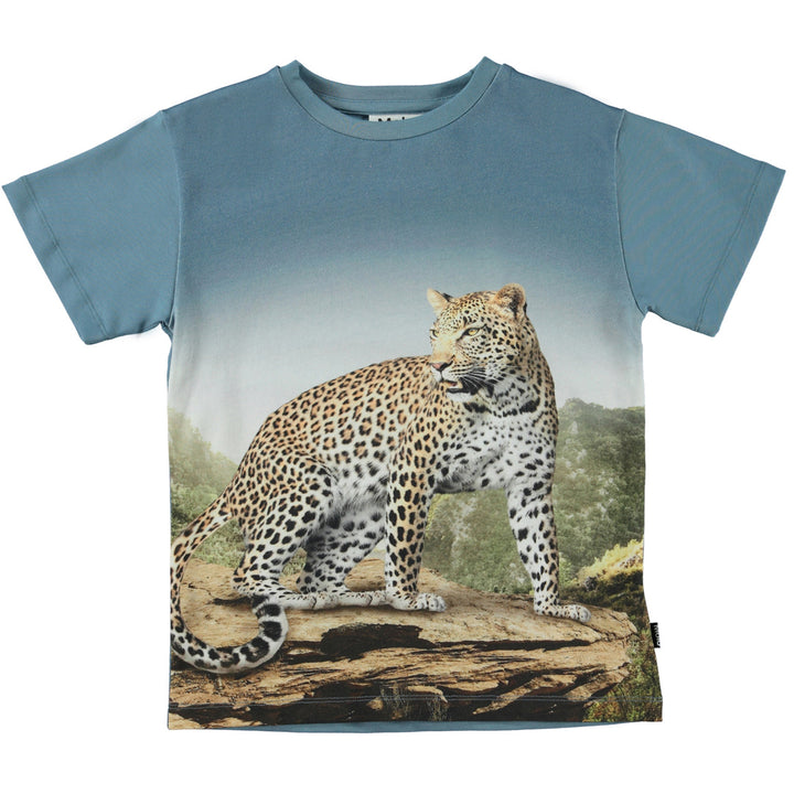 molo-Rasmus Mountain Leopard T-Shirt-1s23a211-7979