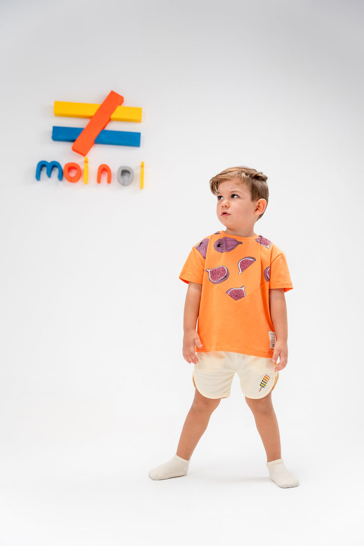kids-atelier-moi-noi-gender-neutral-kid-baby-girl-boy-beige-ice-cream-icon-cotton-shorts-mn7514-beige