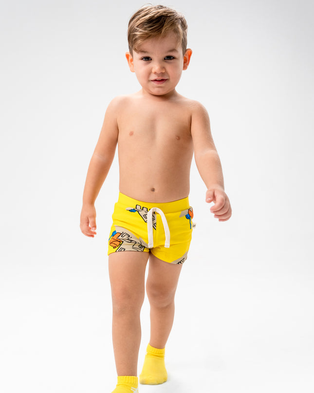 kids-atelier-moi-noi-kid-baby-boy-beige-ice-cream-print-swim-trunks-mn7518-ice-cream