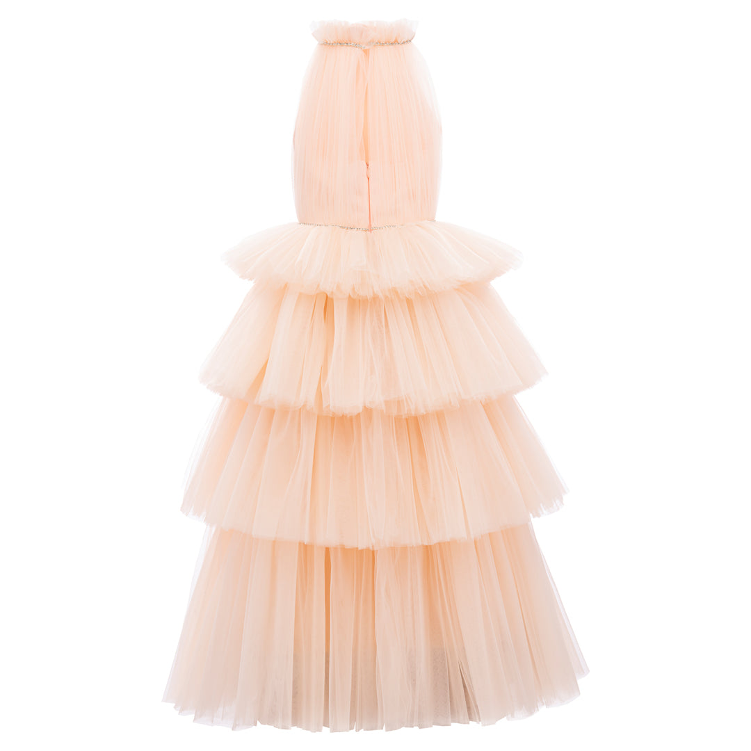 Peach Francesca Dress