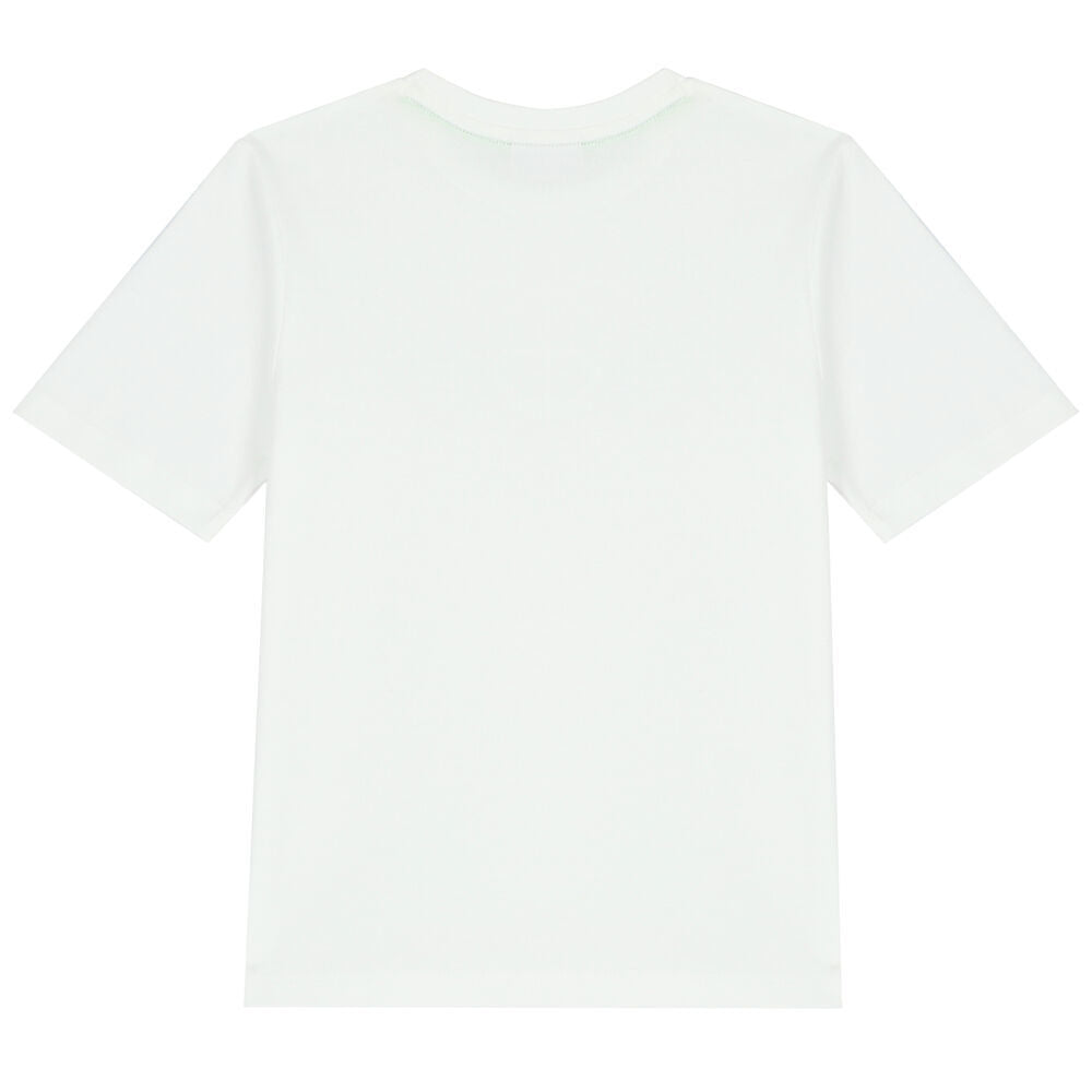boss-j25o20-10p-White Logo T-Shirt