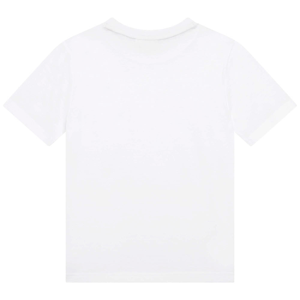 boss-j25o17-10p-White Logo T-Shirt